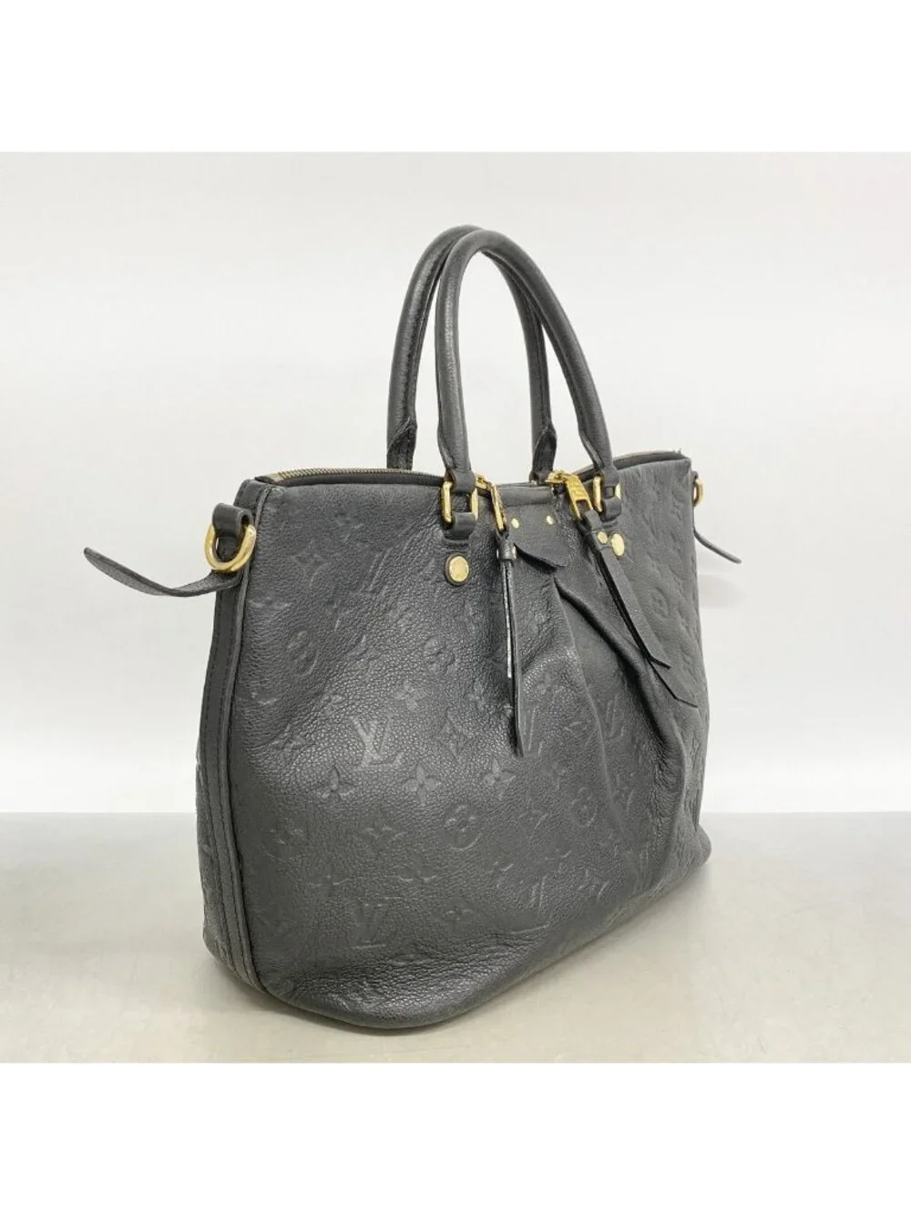 Louis Vuitton Handbag Monogram Empreinte Mazarine MM Noir